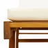 vidaXL Sonnenliegen 2 Stk. mit Auflagen 200x68x83 cm Massivholz Akazie 200 x 68 x 30-83 cm (3206372)