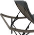 vidaXL Sonnenliegen 2 Stk. mit Auflagen Grau Polyrattan 55 x 199 x 50/68/82/89 cm (3277303)