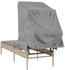 vidaXL Sonnenliege mit Dach Beige Polyrattan 62 x 200 x 130 cm (368191)
