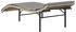 vidaXL Sonnenliegen 2 Stk. mit Auflagen 55 x 199 x 50/68/82/89 cm Beige Polyrattan (3277305)