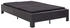 vidaXL 2-Personen-Sonnenliege mit Auflage Poly Rattan Schwarz (46241)