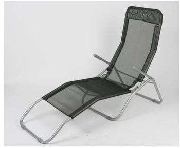 LINDER EXCLUSIV Siesta 142 x 58 x 99 cm schwarz klappbar