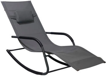 Spetebo Relax Sonnenliege anthrazit