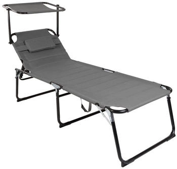 Mojawo Sonnenliege Dach Kissen 200x70cm anthrazit