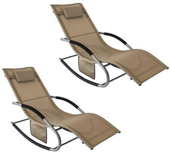 SoBuy OGS28x2 braun (2 Stk.)