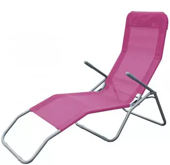 Linder Exclusiv Siestaliege klappbar Pink
