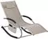 TecTake Gartenliege Taya beige