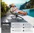 TecTake Gartenliege Toulon 2er Set grau