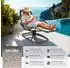 TecTake Gartenliege Toulon 2er Set beige