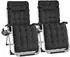 TecTake Sonnenliege Cloud 2er Set schwarz