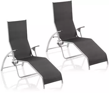 Kettler Tampa silber /charcoal (2 Stk.)