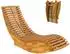 Outsunny Schaukelstuhl mit S-Form 60 x 156 x 77 cm