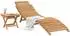 vidaXL Sonnenliege Braun 198 x 55 x 58,5 cm (2 Stk.)