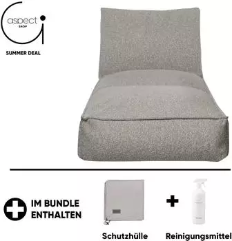 Blomus Daybed STAY Earth Bouclé 80 cm x 190 cm x 25 cm