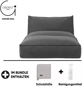 Blomus Daybed STAYCoal 120 cm x 190 cm x 25 cm