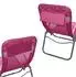 Spetebo Liege mit Kopfkissen 190 cm fuchsia