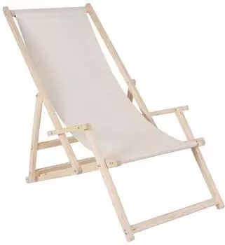 Mucola Balkonliege Beige