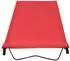 vidaXL Campingliege 180x60x19 cm Rot (2 Stk.)