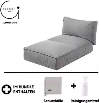 Blomus Daybed STAY Stone 80 cm x 190 cm x 25 cm