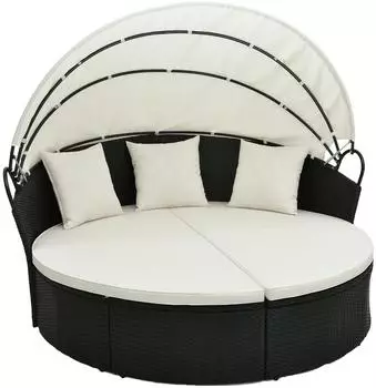Costway Sonneninsel Rattan