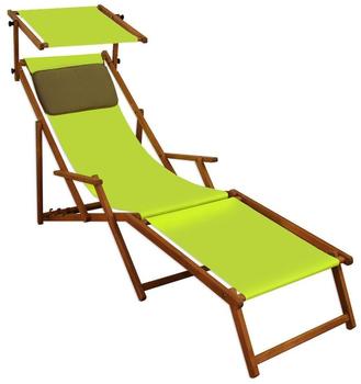 Erst-Holz 10-306 F S KD inkl. Sonnendach klappbar pistazie