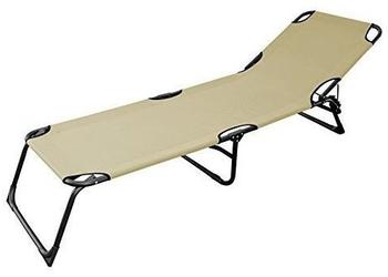LINDER EXCLUSIV 3-Bein Gartenliege in Beige