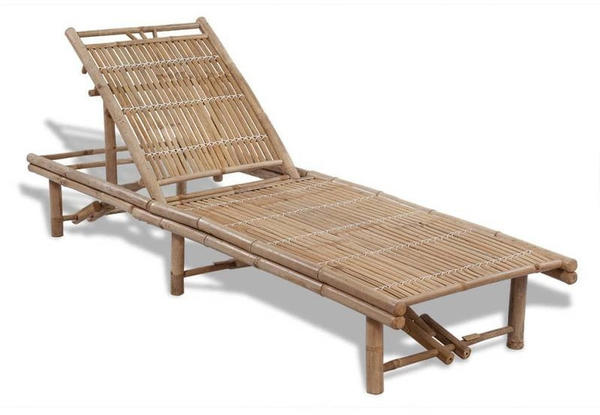 vidaXL Bamboo Lounger 41499