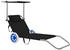 vidaXL Foldable Lounger