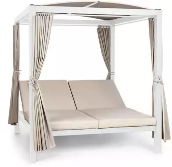 Blumfeldt Eremitage Double XL Sunbed creme