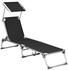 Songmics Sonnenliege 55x193x31cm
