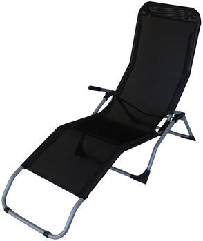DEGAMO SYLT Gesundheitsliege Stahl + Kunstgewebe schwarz