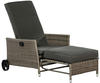 MERXX Gartensessel »Komfort Deckchair«, (4-tlg.)