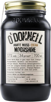 O'Donnell Moonshine Harte Nuss Cream 0,7l 17%
