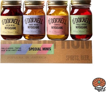 O'Donnell Moonshine Special Mini Set 20%-25% 4x50ml
