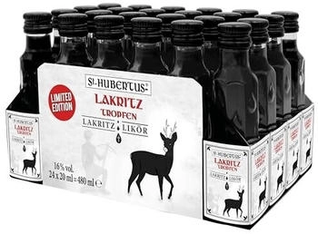 St. Hubertus Lakritz-Tropfen 0,48l 16%