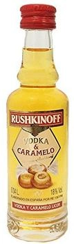Rushkinoff Vodka & Caramelo 0,02l 18%