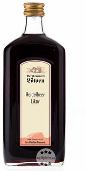 Bergbrennerei Löwen Heidelbeerlikör 25% 0,5 l