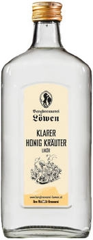 Bergbrennerei Löwen Klarer Honig-Kräuter 32% 0,5 Liter Flasche