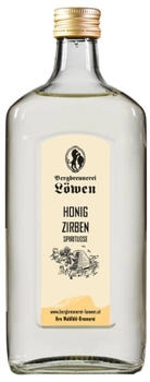 Bergbrennerei Löwen Honig-Zirbe 40% 0,5 l