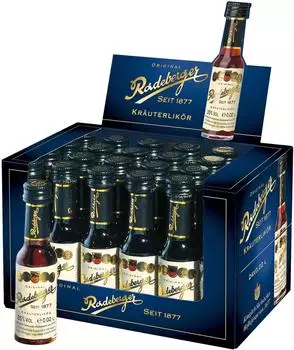 Original Radeberger Kr&auml;uterlik&ouml;r 0,02l 35%