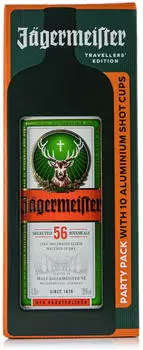 J&auml;germeister Partypack 35% 1,75l