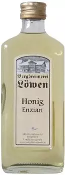 Bergbrennerei Löwen Honig-Enzian 35 % 0,2 l