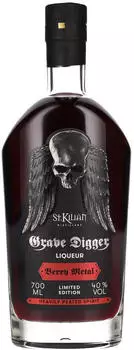 St. Kilian Grave Digger Berry Metal Liqueur Limited Edition 40% 0,7l
