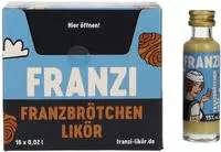 Franzi Lik&ouml;r Paket [16 x 0,02L] Franzi Franzbr&ouml;tchenlik&ouml;r - 0,32L 15% vol,