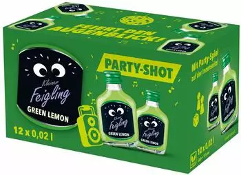 Kleiner Feigling Green Lemon 12x0,02l 15%