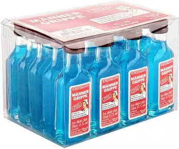 Krugmann Männergrippe Glas Miniatur 20x0,02l 15%
