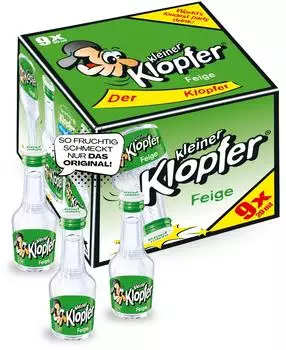 Kleiner Klopfer Feige-Likör 9x0,02l 17%