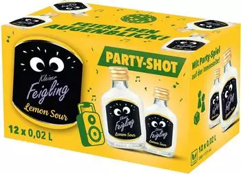 Kleiner Feigling Lemon Sour Mini Shots Special Edition Sommer 2026 12x0,02l