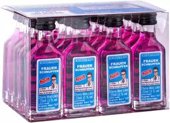 Krugmann Frauenschnupfen Cherry-Mint Likör 20x0,02l 15%