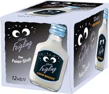 Kleiner Feigling Coco Bisquit Taschenflasche 12x0,1l